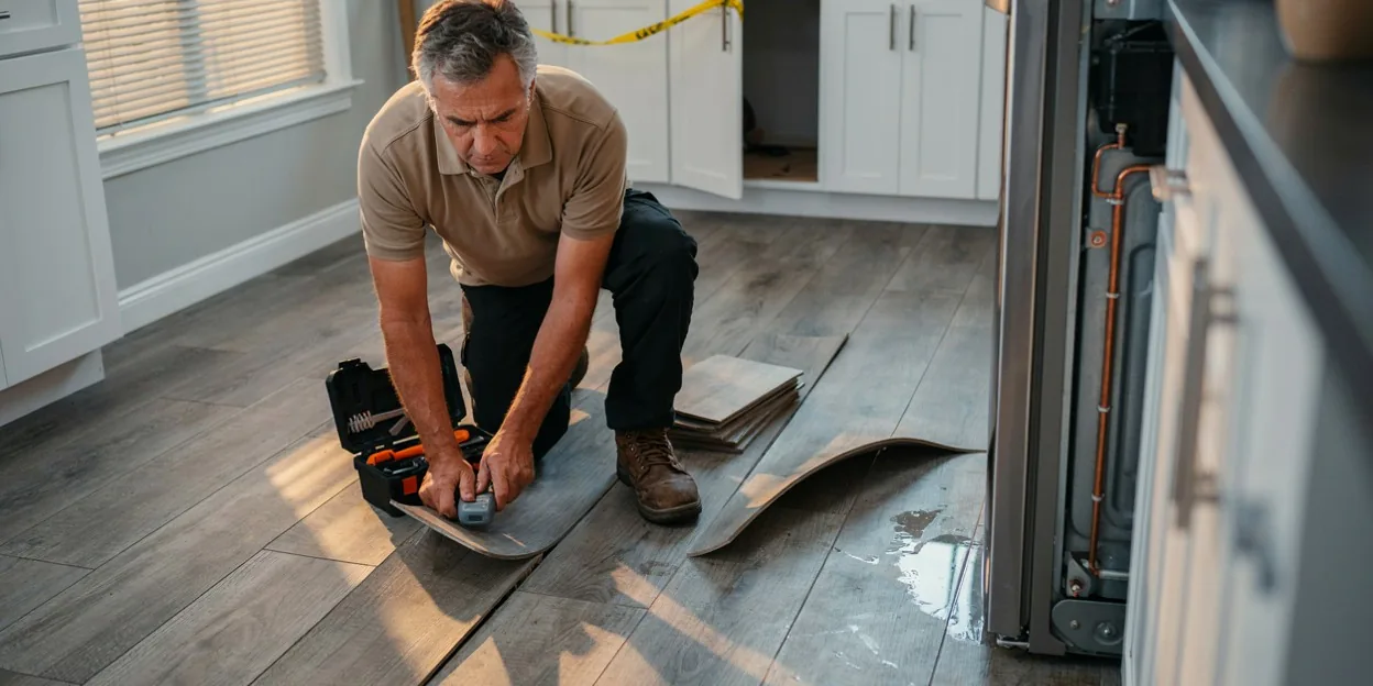 Water damage restoration in Maplewood, MN